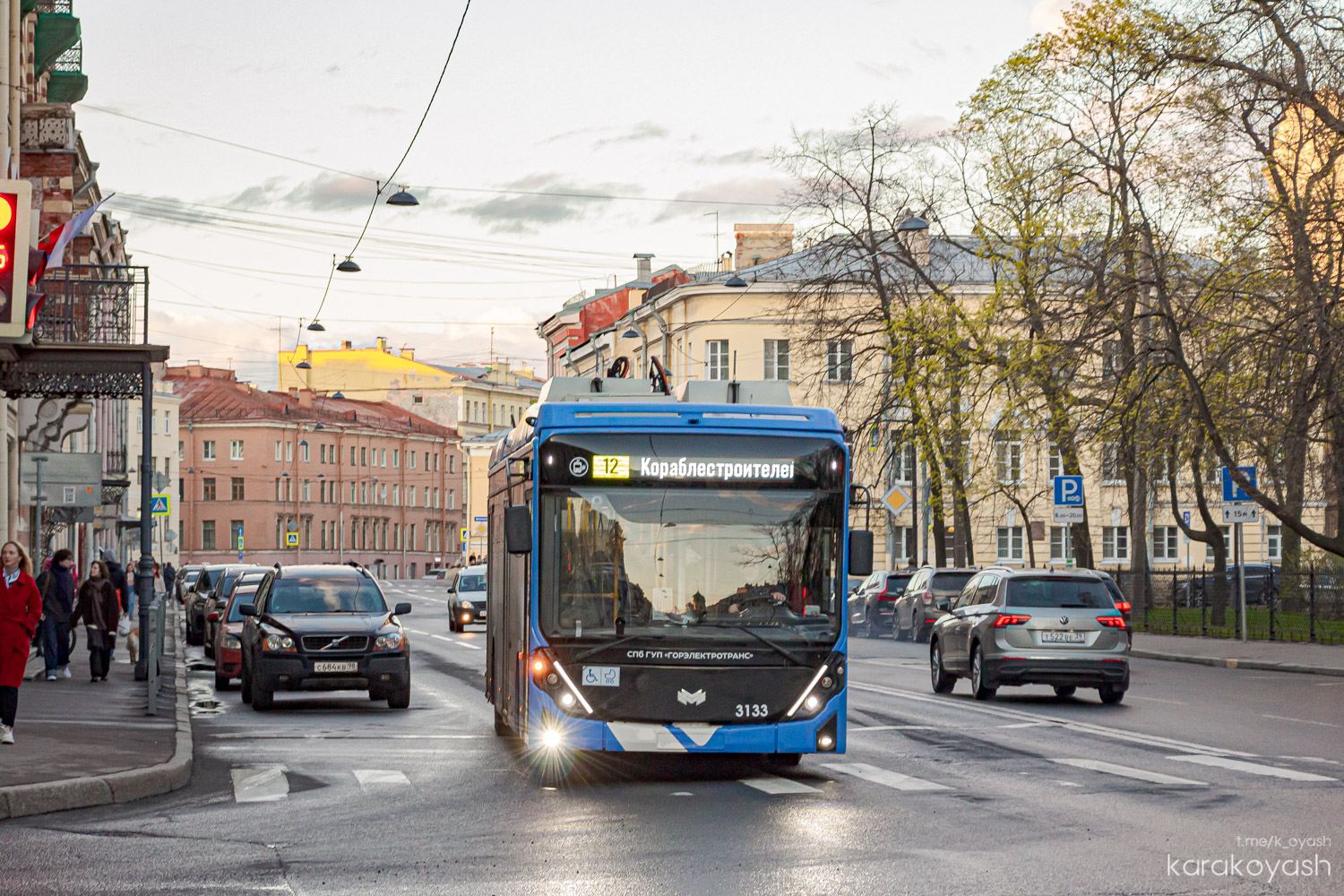 Санкт-Петербург, БКМ 32100D «Ольгерд» № 3133