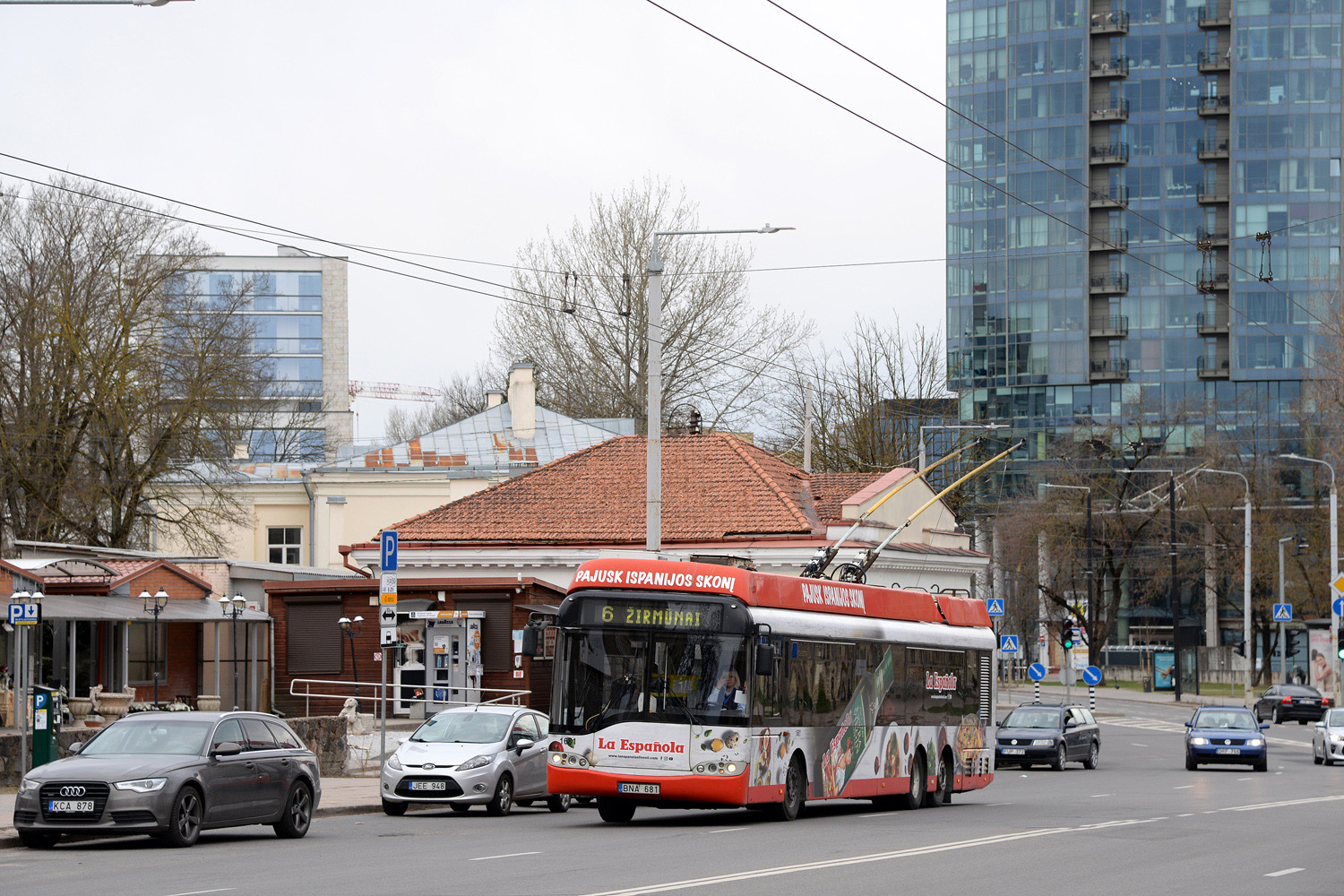 Вильнюс, Solaris Trollino II 15 AC № 1681