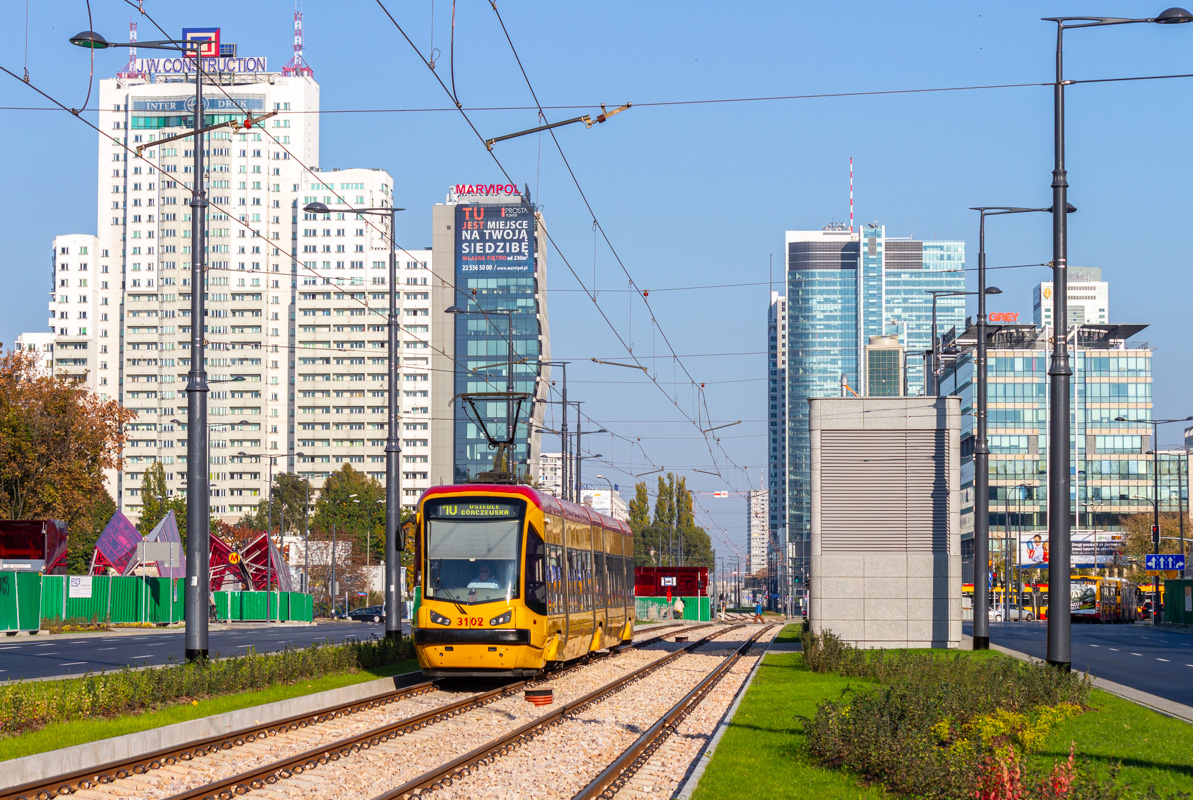 Варшава, PESA Tramicus 120N № 3102