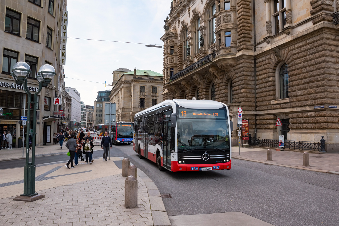 Гамбург, Mercedes-Benz eCitaro № 2355