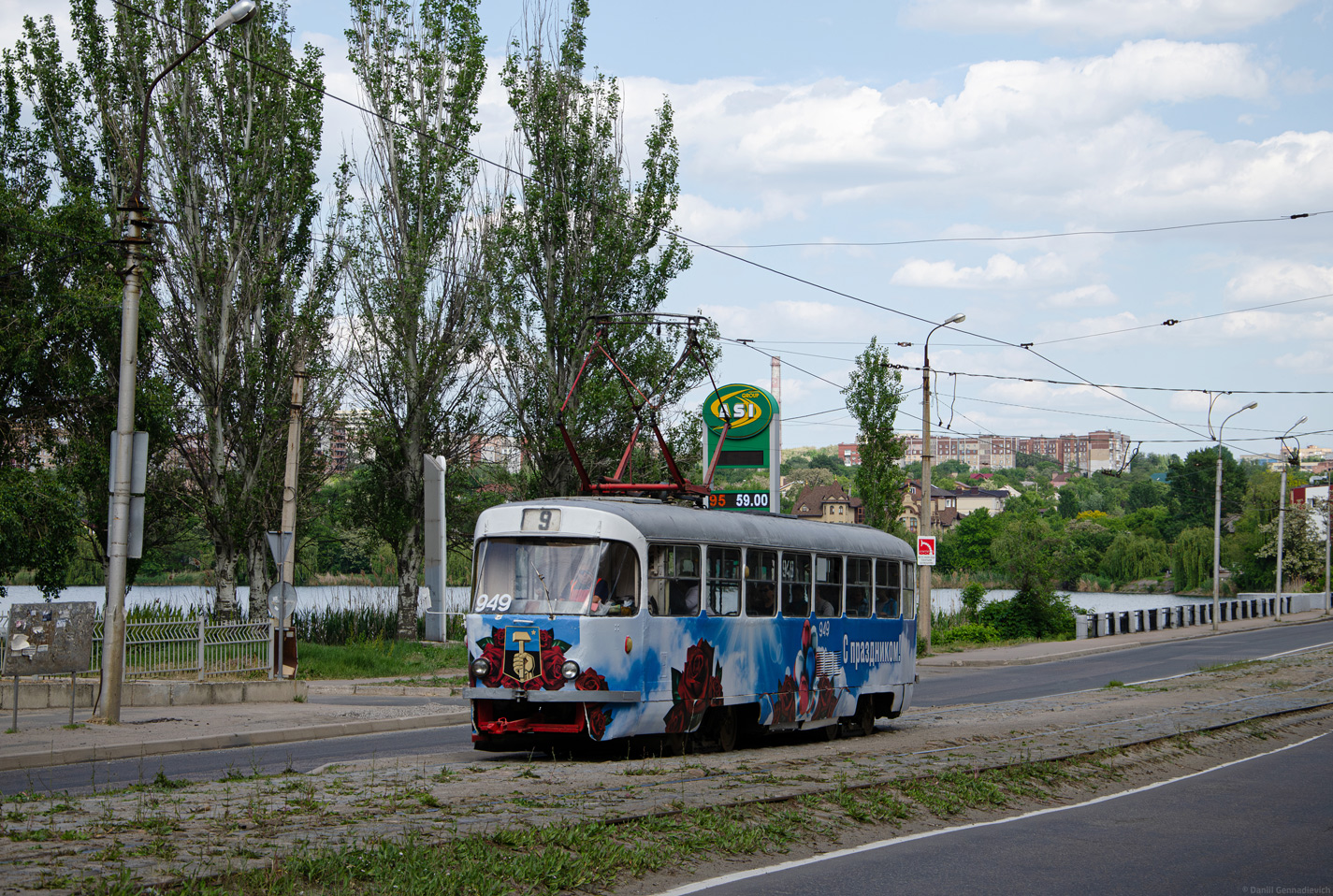 Донецк, Tatra T3SU № 949
