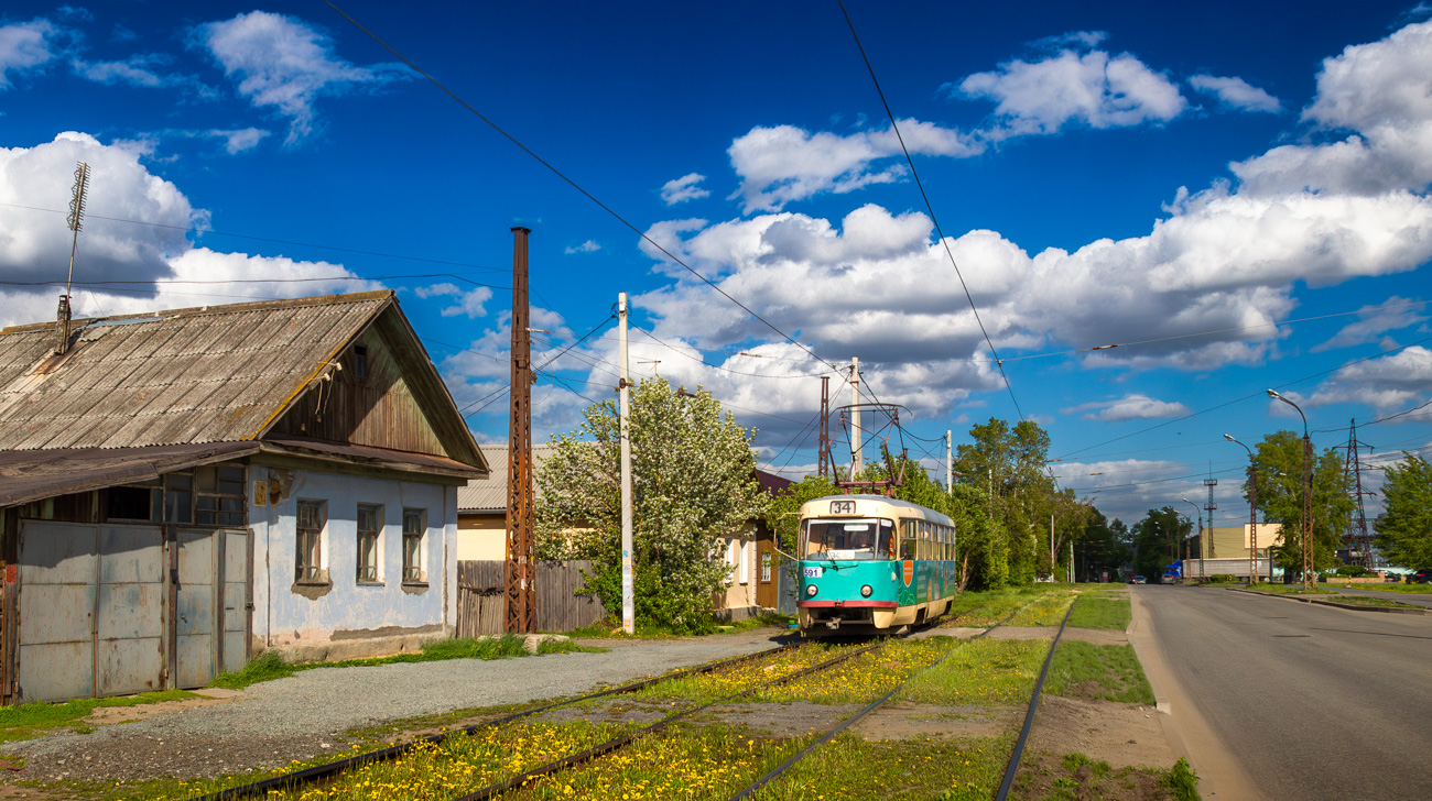 Yekaterinburg, Tatra T3SU № 591