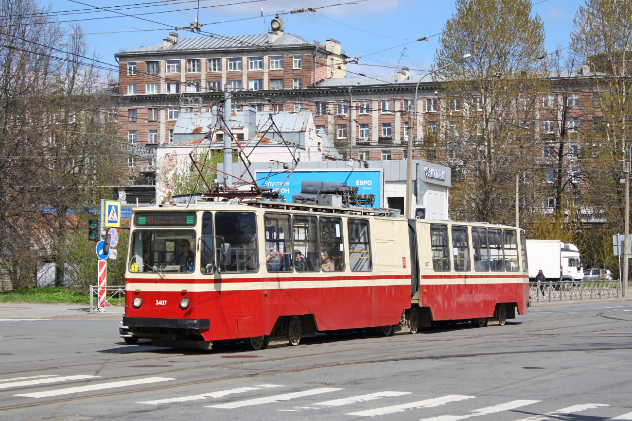Санкт-Петербург, ЛВС-86К № 3407 Санкт-Петербург, ЛВС-86К № 3407