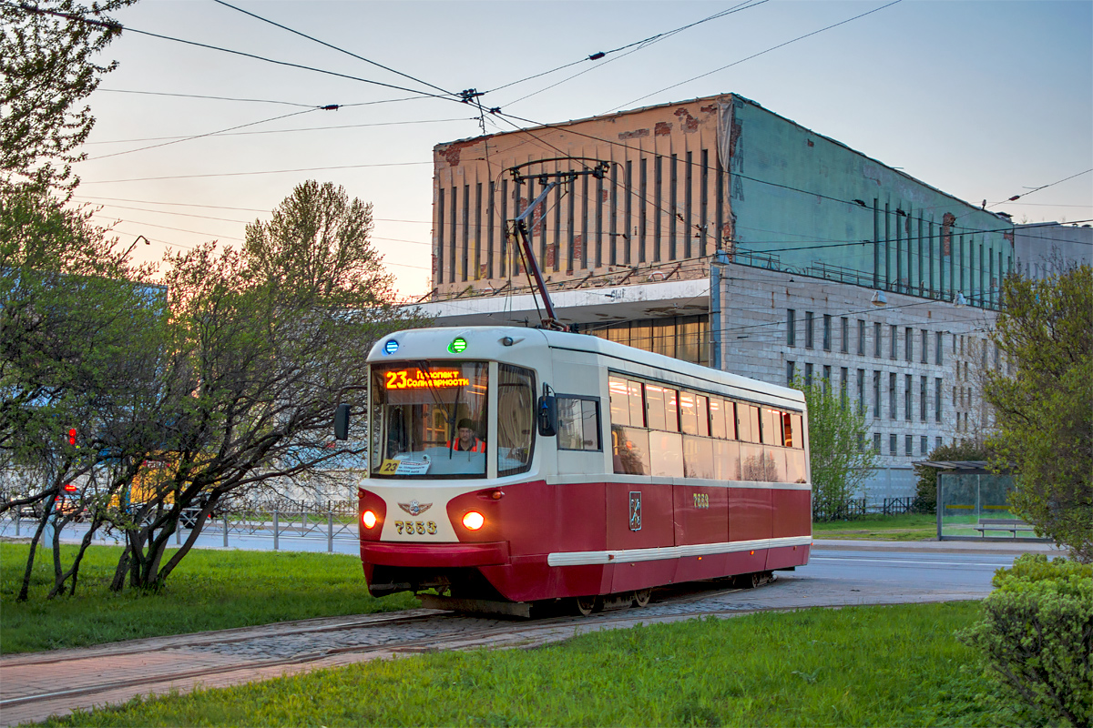 Санкт-Петербург, ЛМ-68М2 (мод. СПб ГЭТ) № 7553