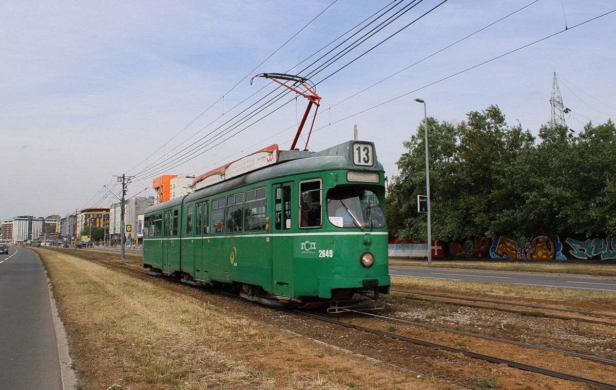 Belgrad, Duewag GT6 # 80649 (2649)