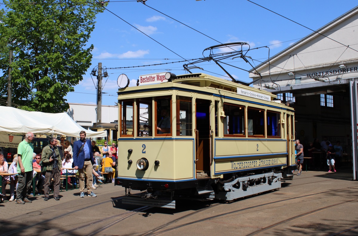 Вольтерсдорф, Двухосный моторный вагон O&K № 2