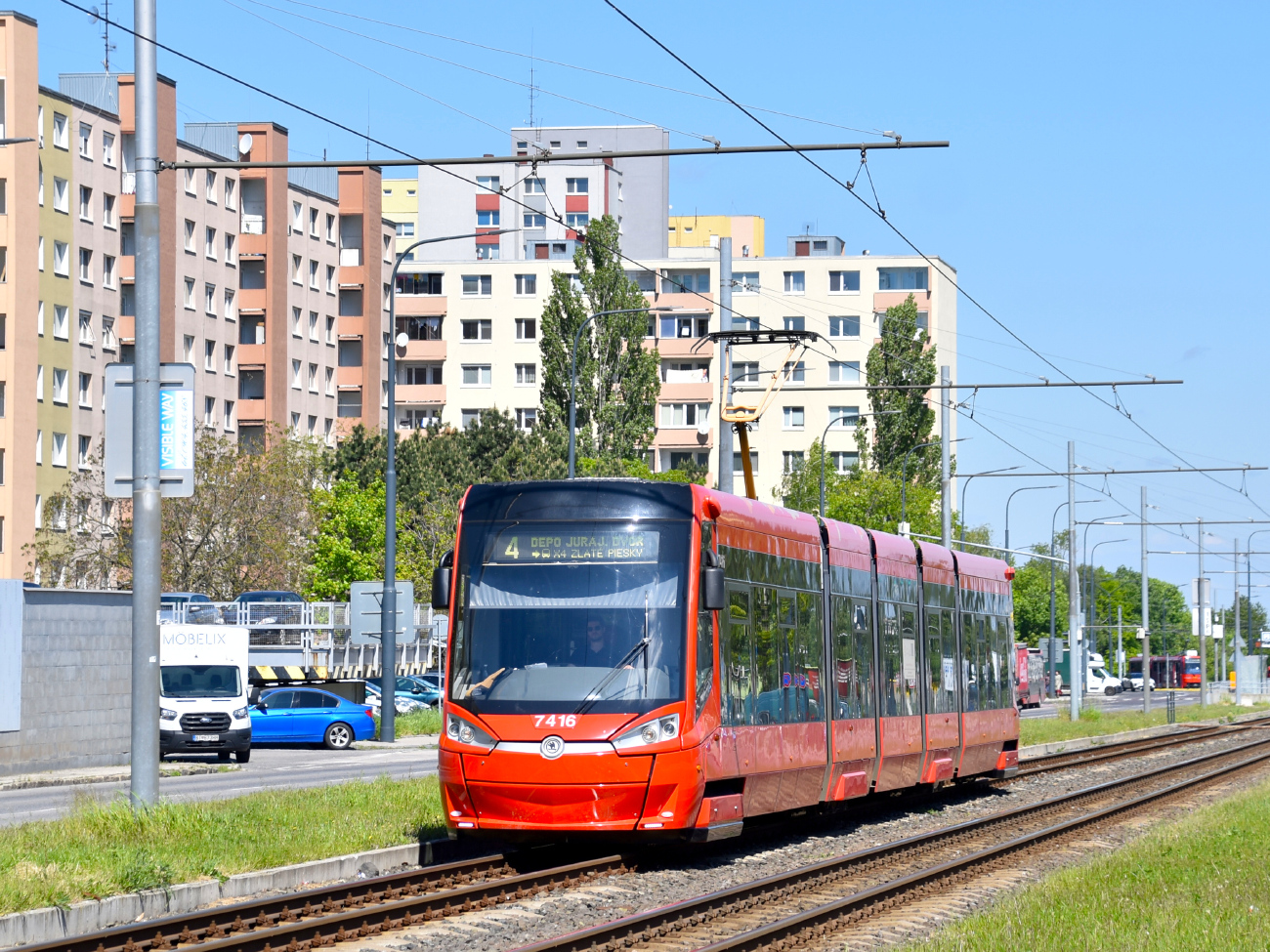 Братислава, Škoda 29T ForCity Plus № 7416