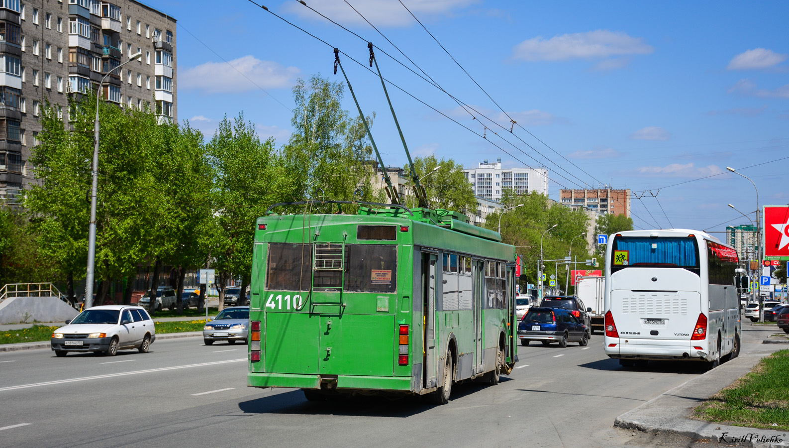 Novosibirsk, Trolza-5275.06 “Optima” # 4110 Novosibirsk, Trolza-5275.06 “Optima” # 4110