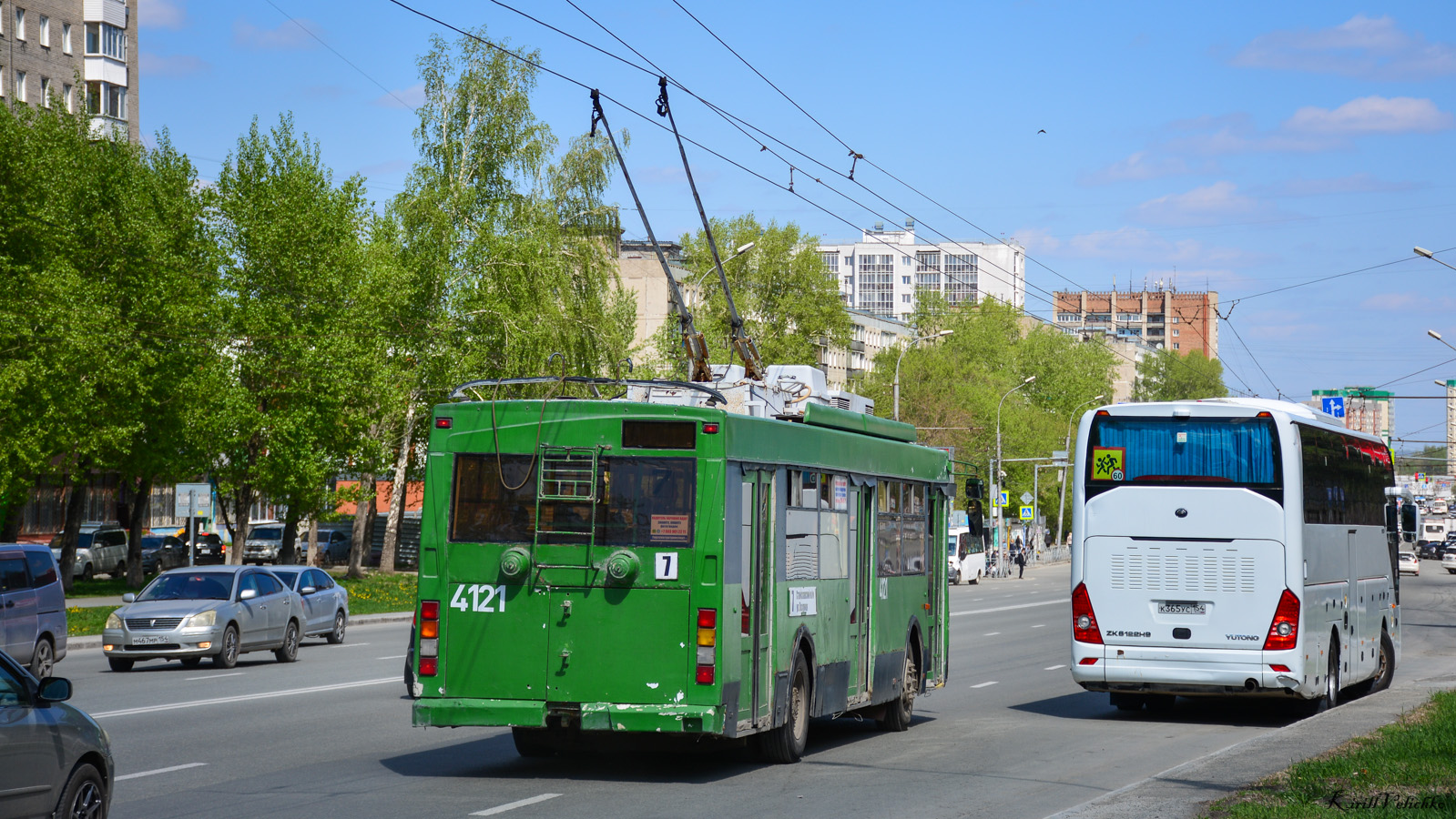 Новосибирск, Тролза-5275.05 «Оптима» № 4121