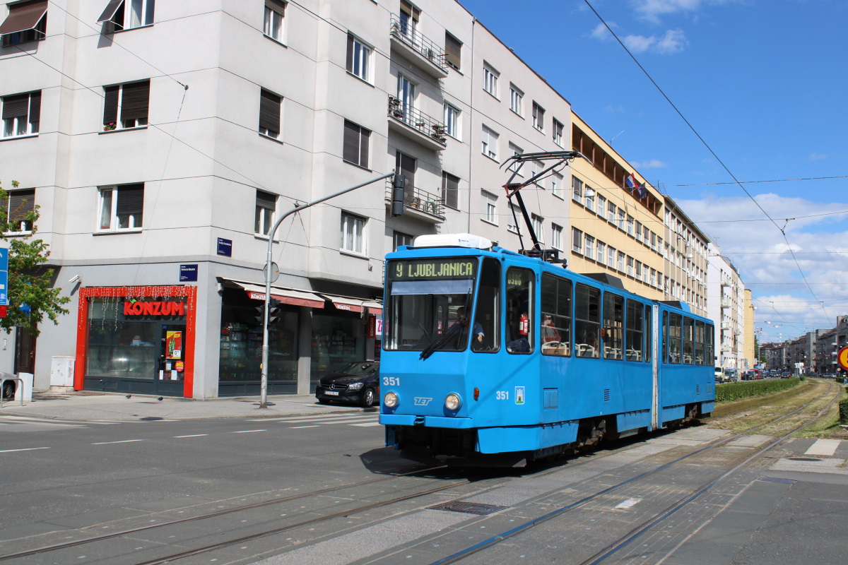 Zagreb, Tatra KT4YUt # 351