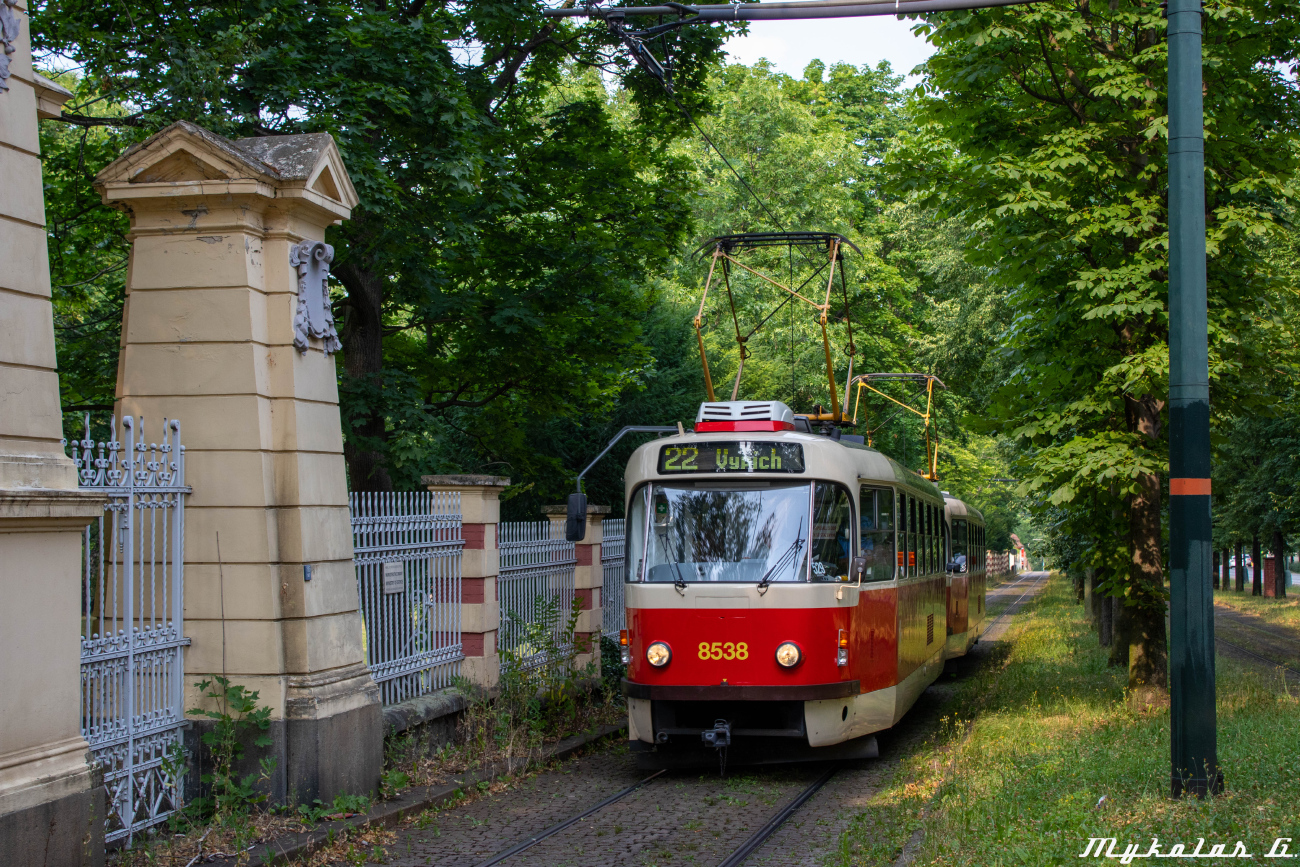 Прага, Tatra T3R.P № 8538