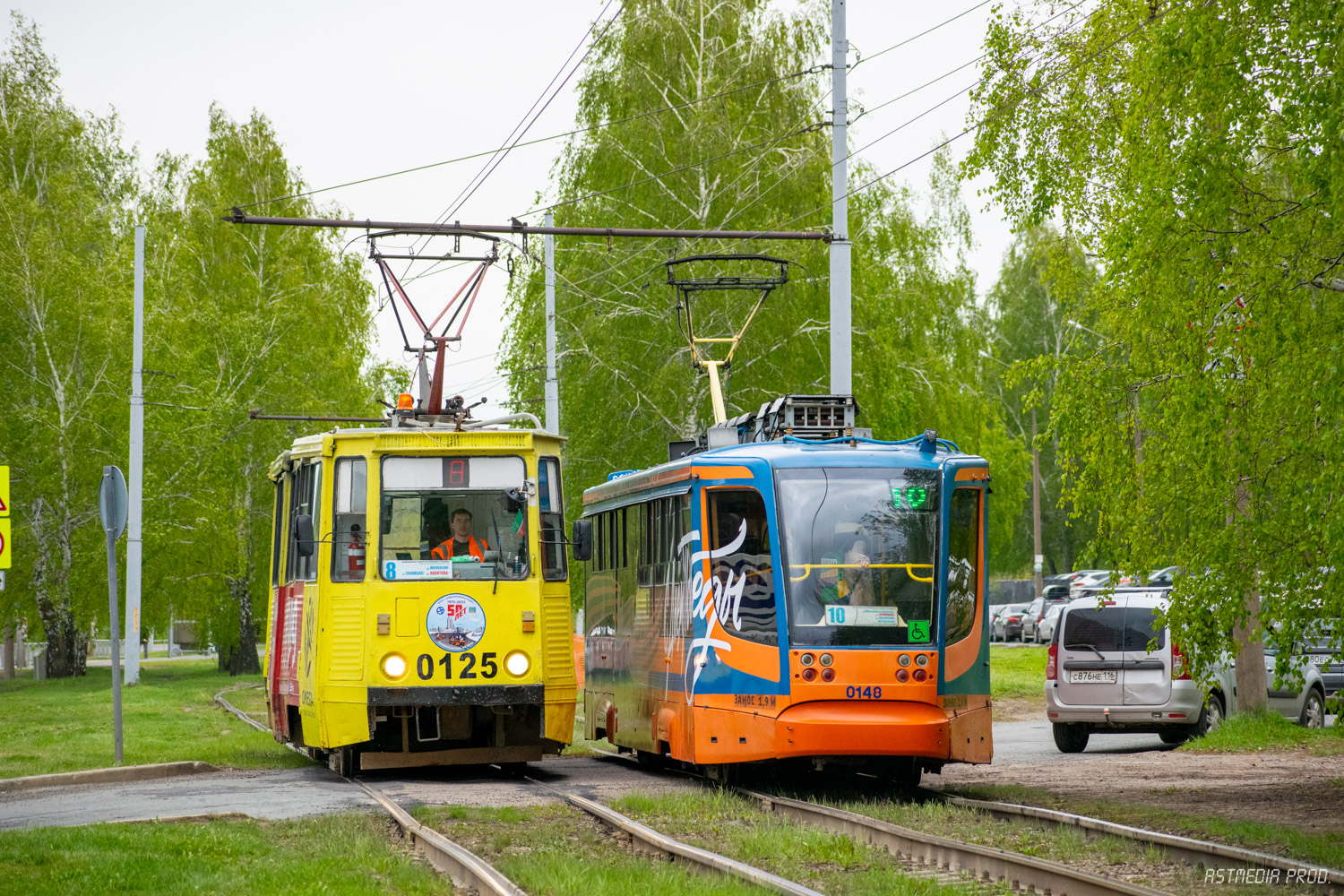 Набережные Челны, 71-605А № 0125; Набережные Челны, 71-623-02 № 0148