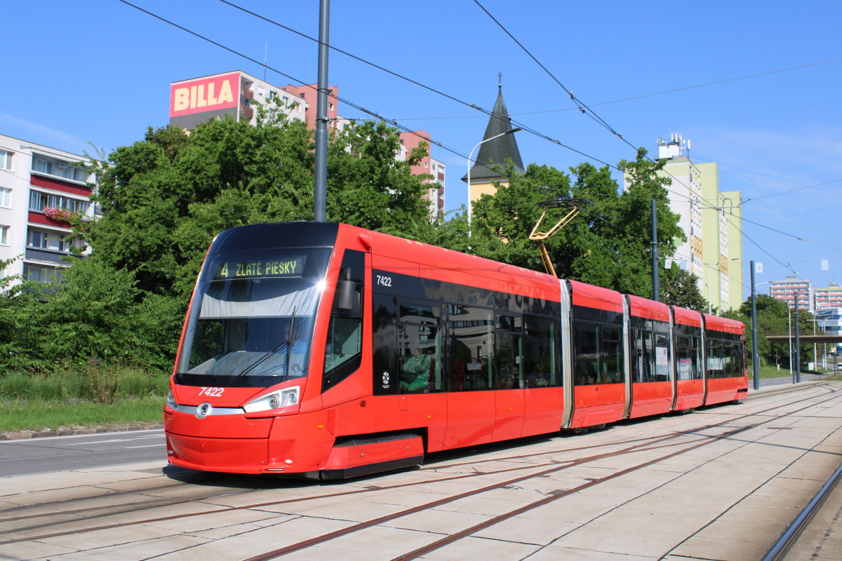 Братислава, Škoda 29T ForCity Plus № 7422