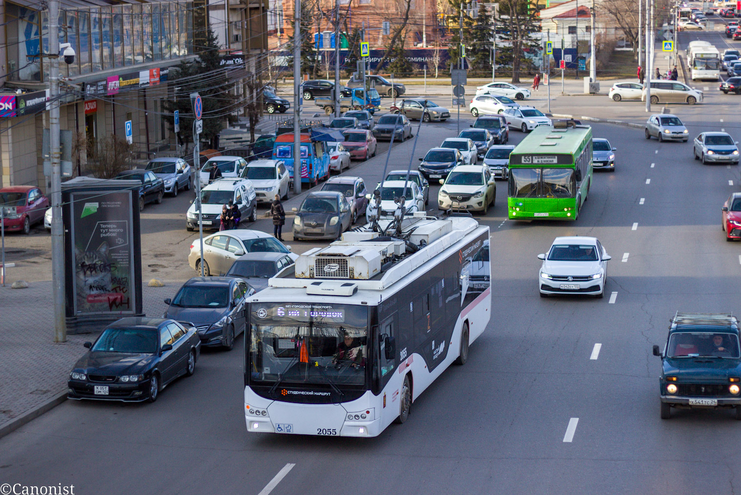 Красноярск, ВМЗ-5298.01 «Авангард» № 2055