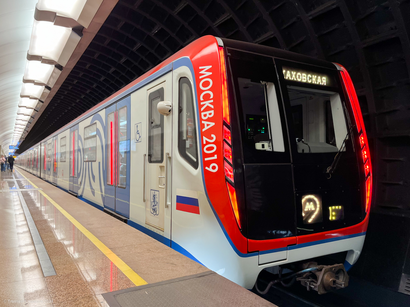 Москва, 81-765.4 «Москва 2019» № 65385; Москва — Парад поездов к 89-летию Московского метрополитена 18 — 19 мая 2024