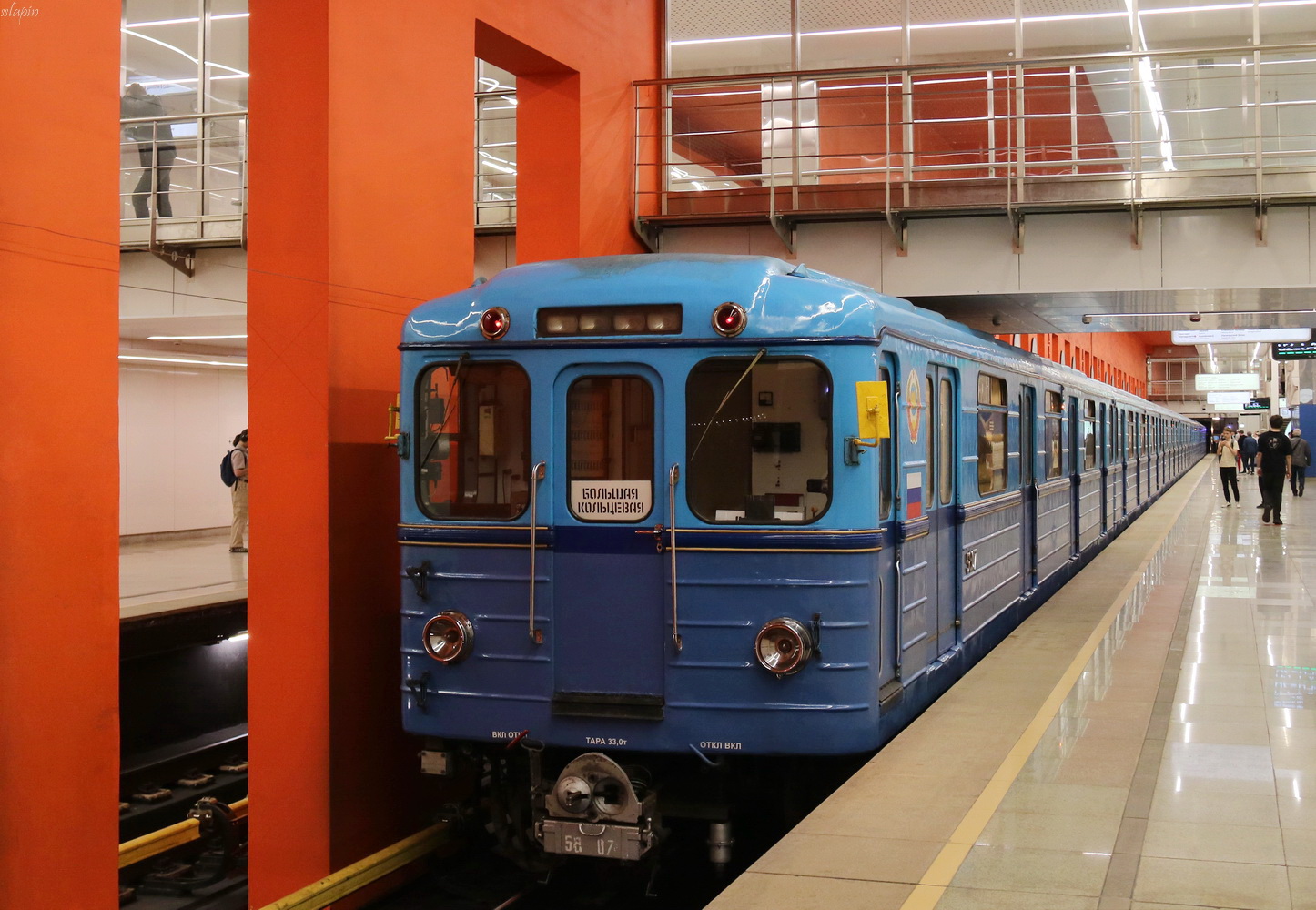 Maskva, Ezh3 nr. 5807; Maskva — 89 year Moscow metro anniversary Parade on 18/05/2024 — 19/05/2024