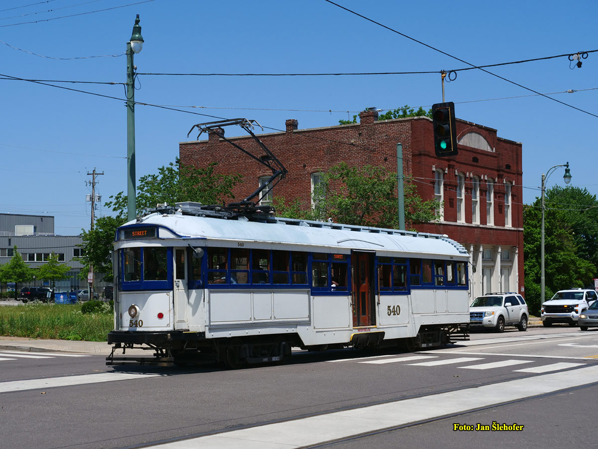 Мемфис, MMTB W2 Class № 540