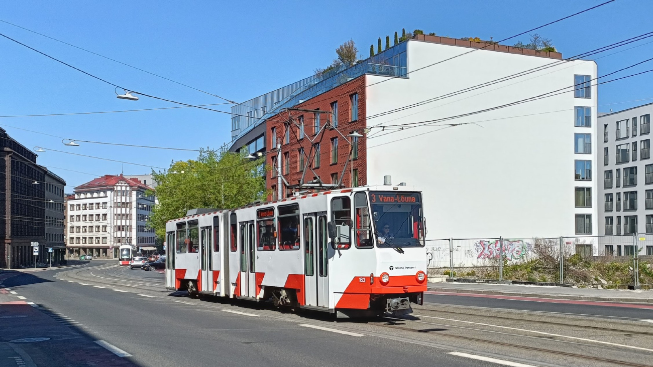 Таллин, Tatra KT4D № 163