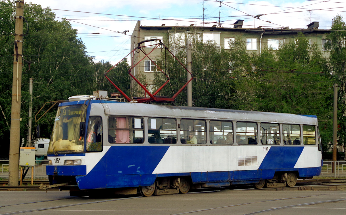 Барнаул, Tatra T3SU КВР Барнаул № 1151