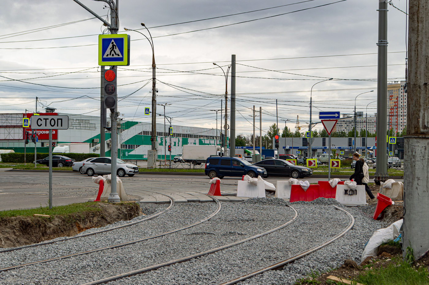 Липецк — Ремонт трамвайных путей в рамках концессионного соглашения