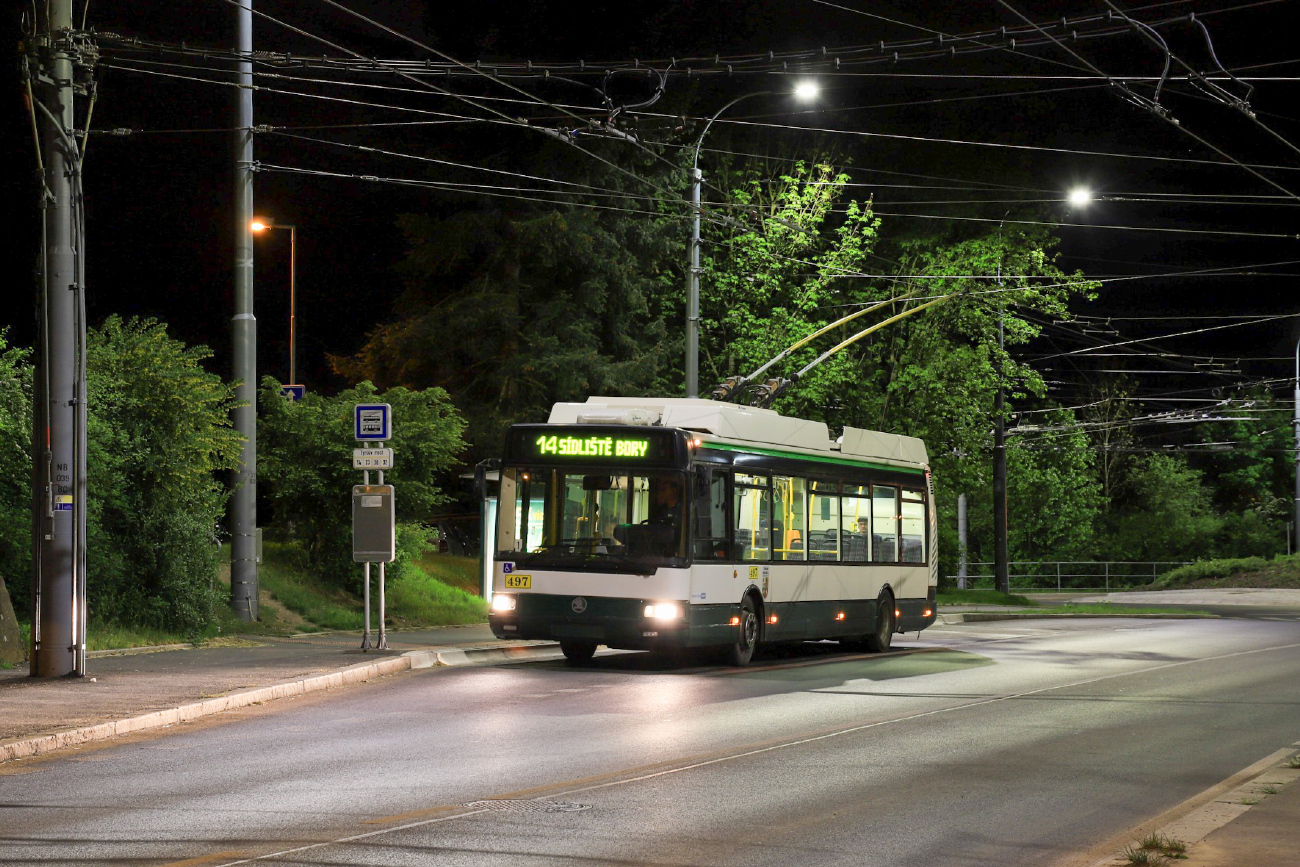 Пльзень, Škoda 24Tr Irisbus Citybus № 497