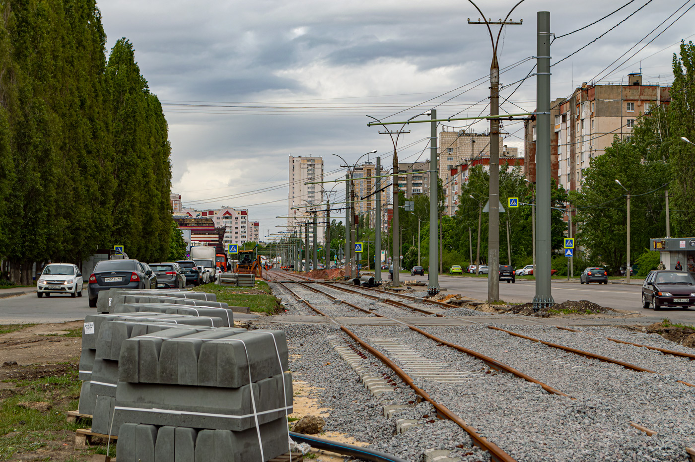 Липецк — Ремонт трамвайных путей в рамках концессионного соглашения