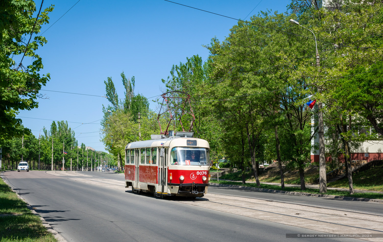 Мариуполь, Tatra T3SUCS № 0076 (704)