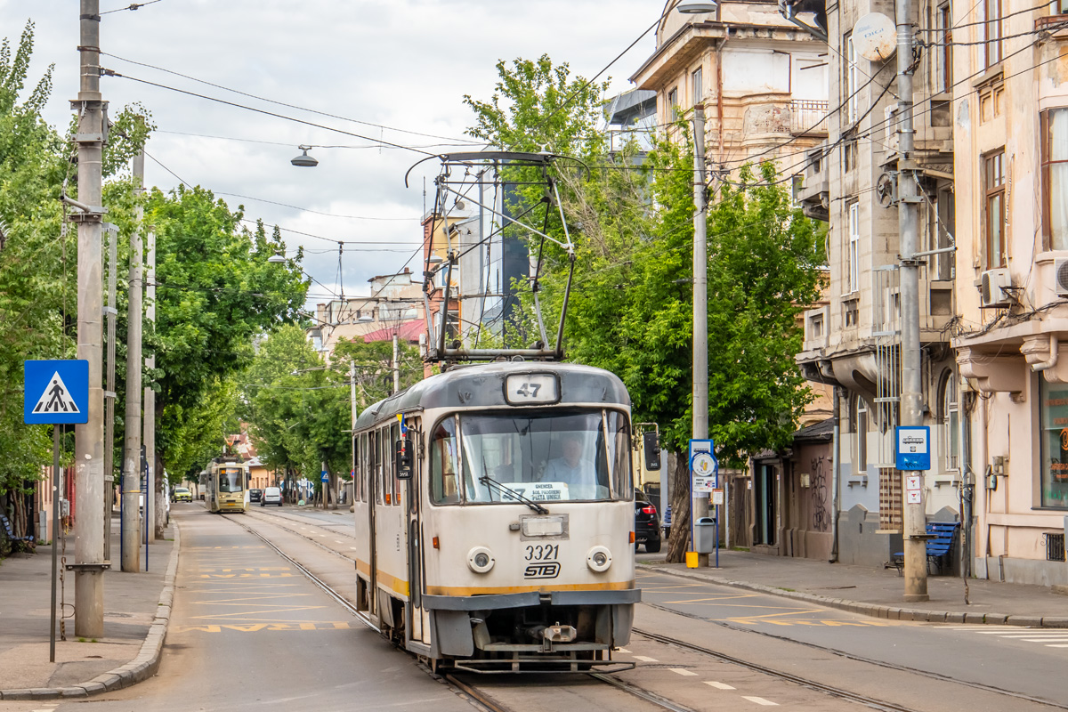 Бухарест - Илфов, Tatra T4R № 3321