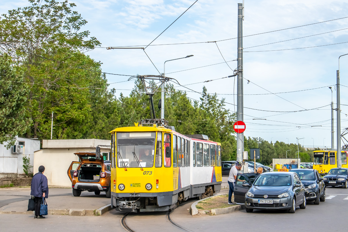 Ploiești, Tatra KT4D # 073 Ploiești, Tatra KT4D # 073