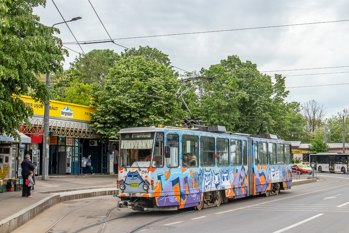 Плоешти, Tatra KT4D № 071