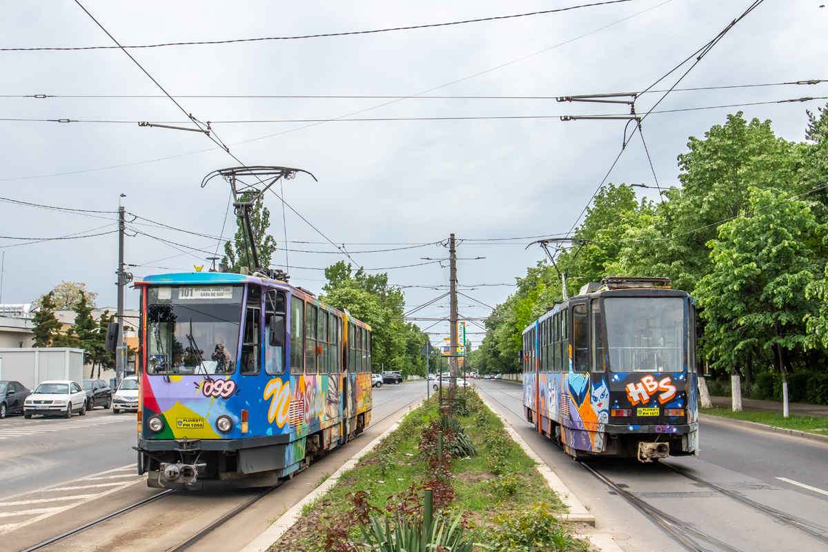 Плоешти, Tatra KT4D № 099; Плоешти, Tatra KT4D № 071
