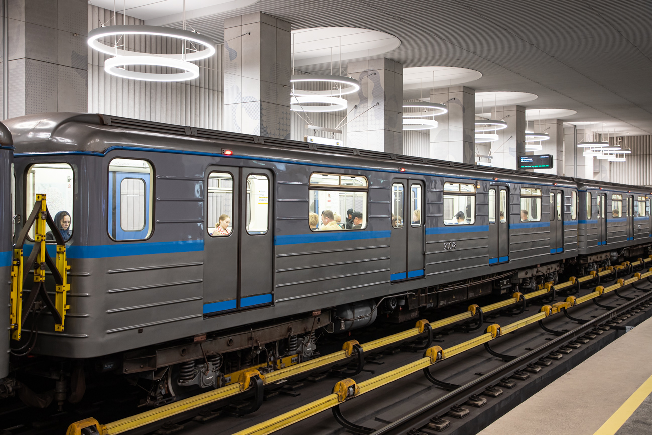 Moscou, 81-714.6 N°. 20048; Moscou — 89 year Moscow metro anniversary Parade on 18/05/2024 — 19/05/2024