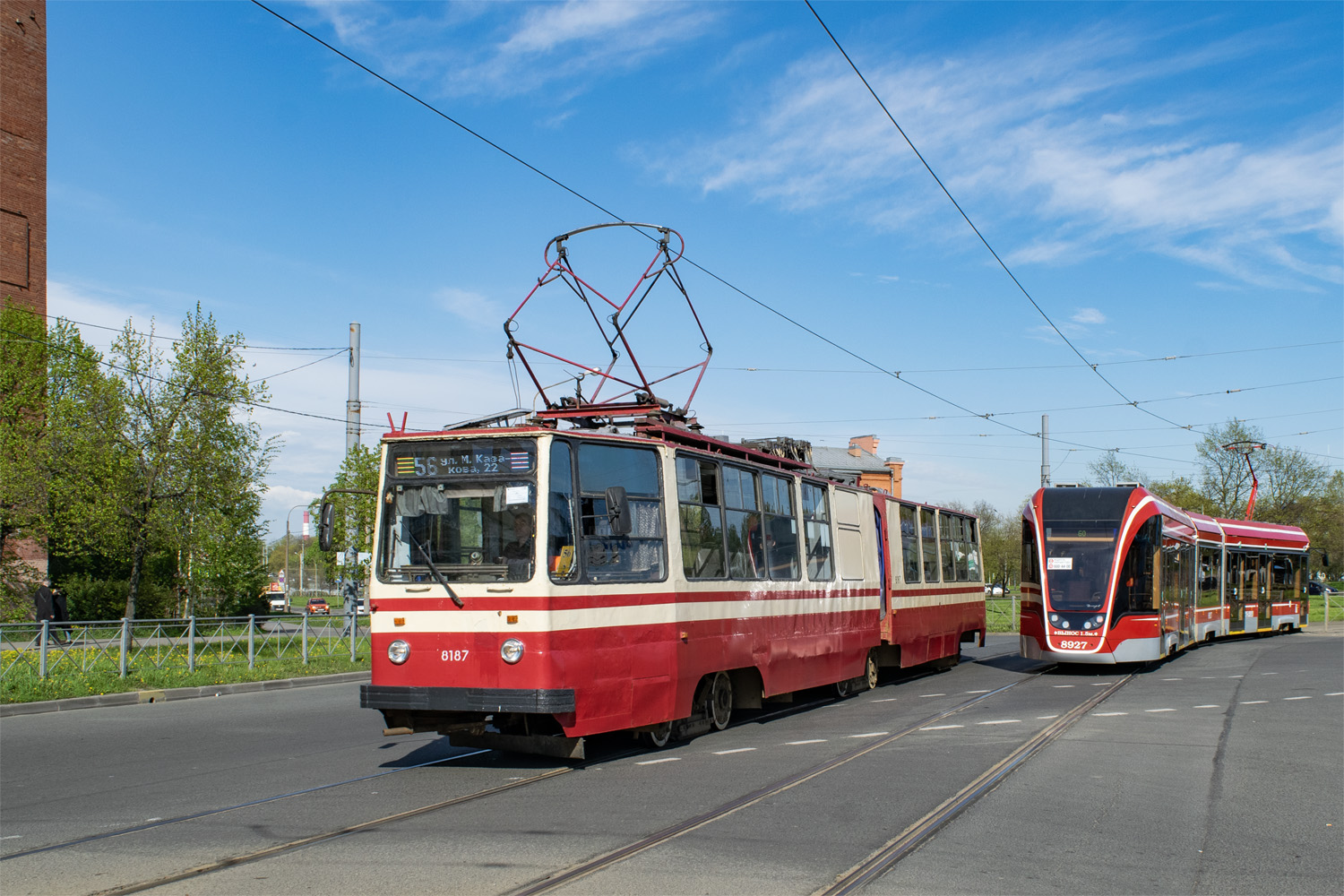 Санкт Петербург, ЛВС-86К № 8187 Санкт Петербург, ЛВС-86К № 8187