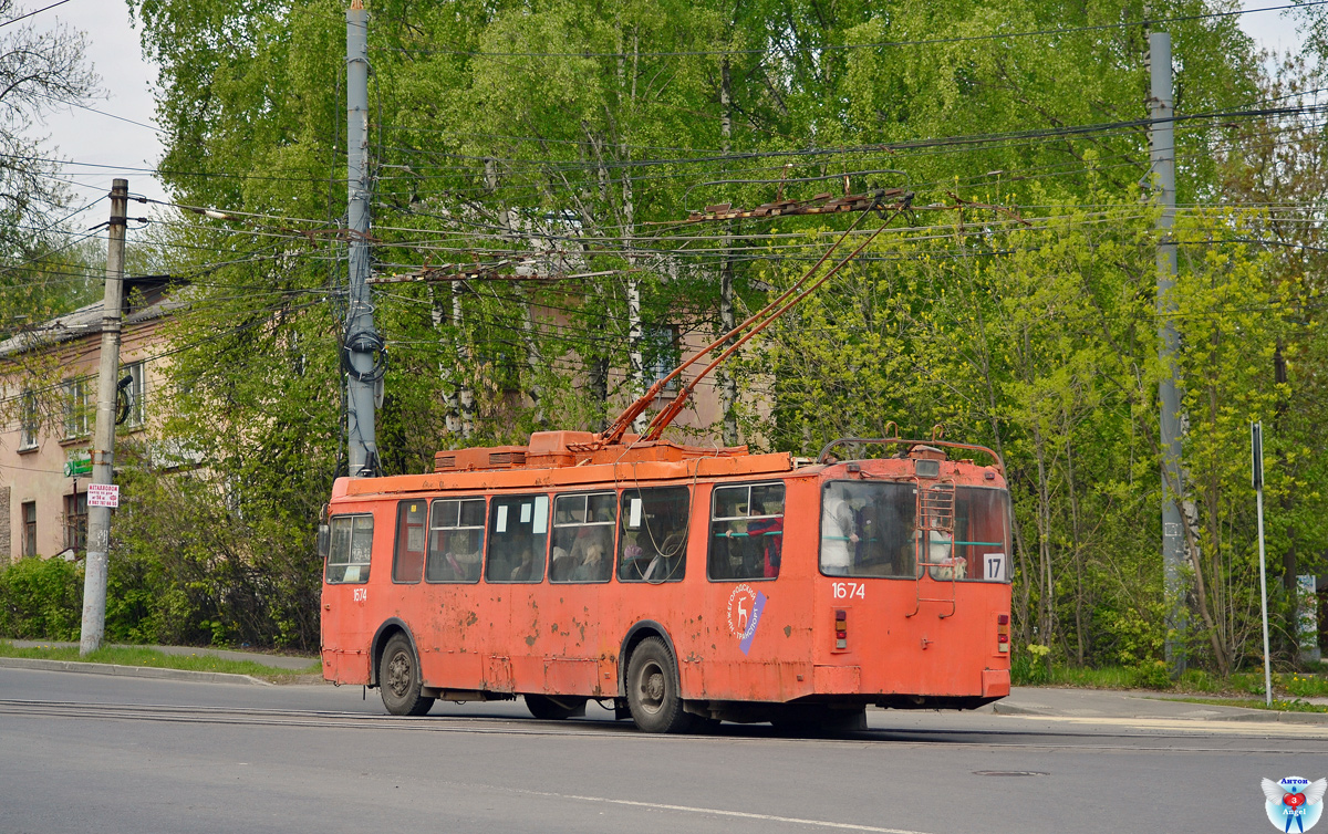 Нижний Новгород, ЗиУ-682Г-016.03 № 1674