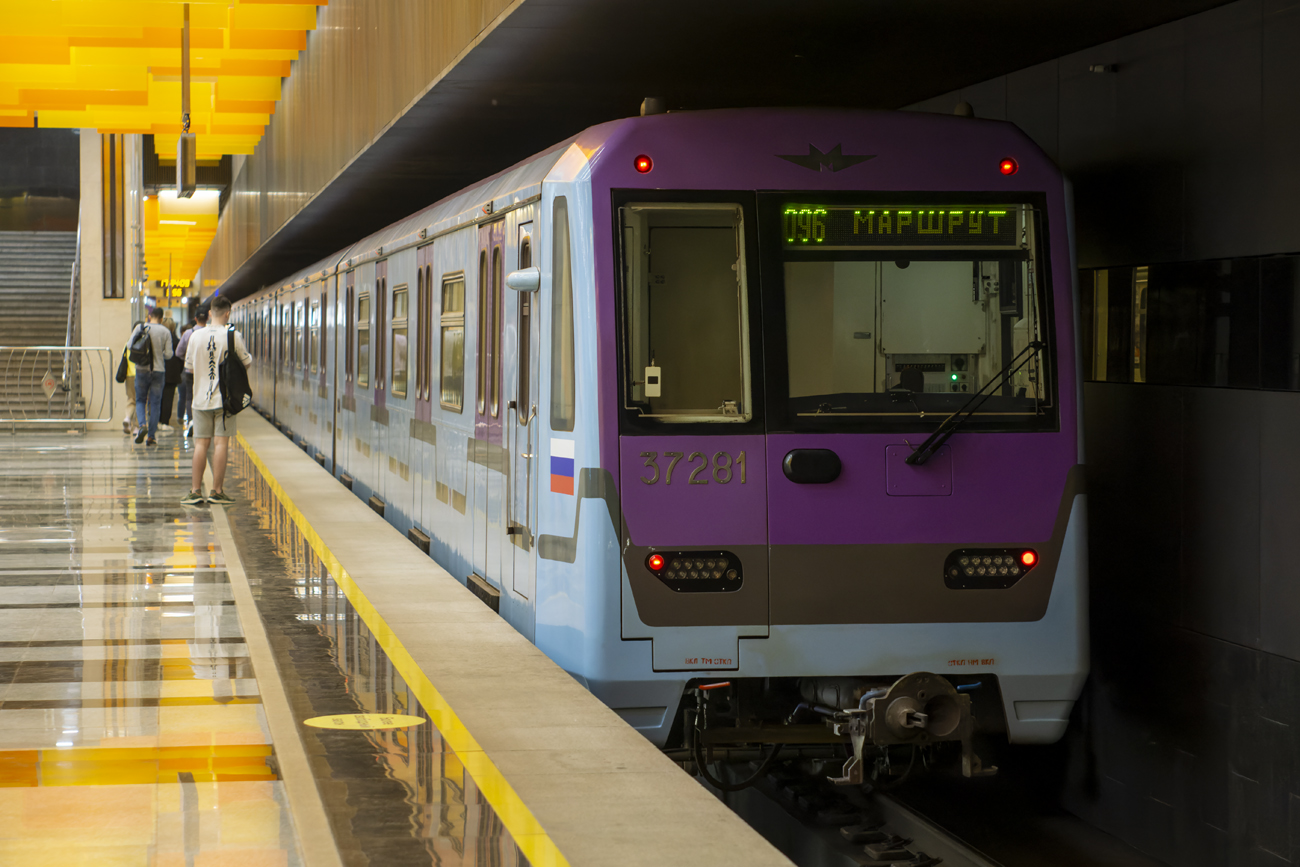 Moscow, 81-760A # 37281; Moscow — 89 year Moscow metro anniversary Parade on 18/05/2024 — 19/05/2024