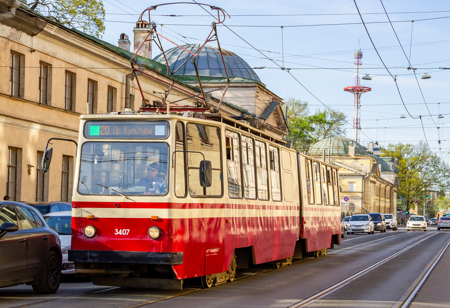 Санкт-Петербург, ЛВС-86К № 3407 Санкт-Петербург, ЛВС-86К № 3407
