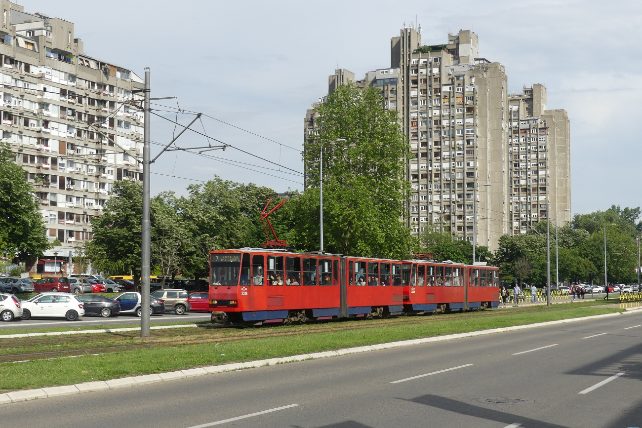 Белград, Tatra KT4YU-M № 2226