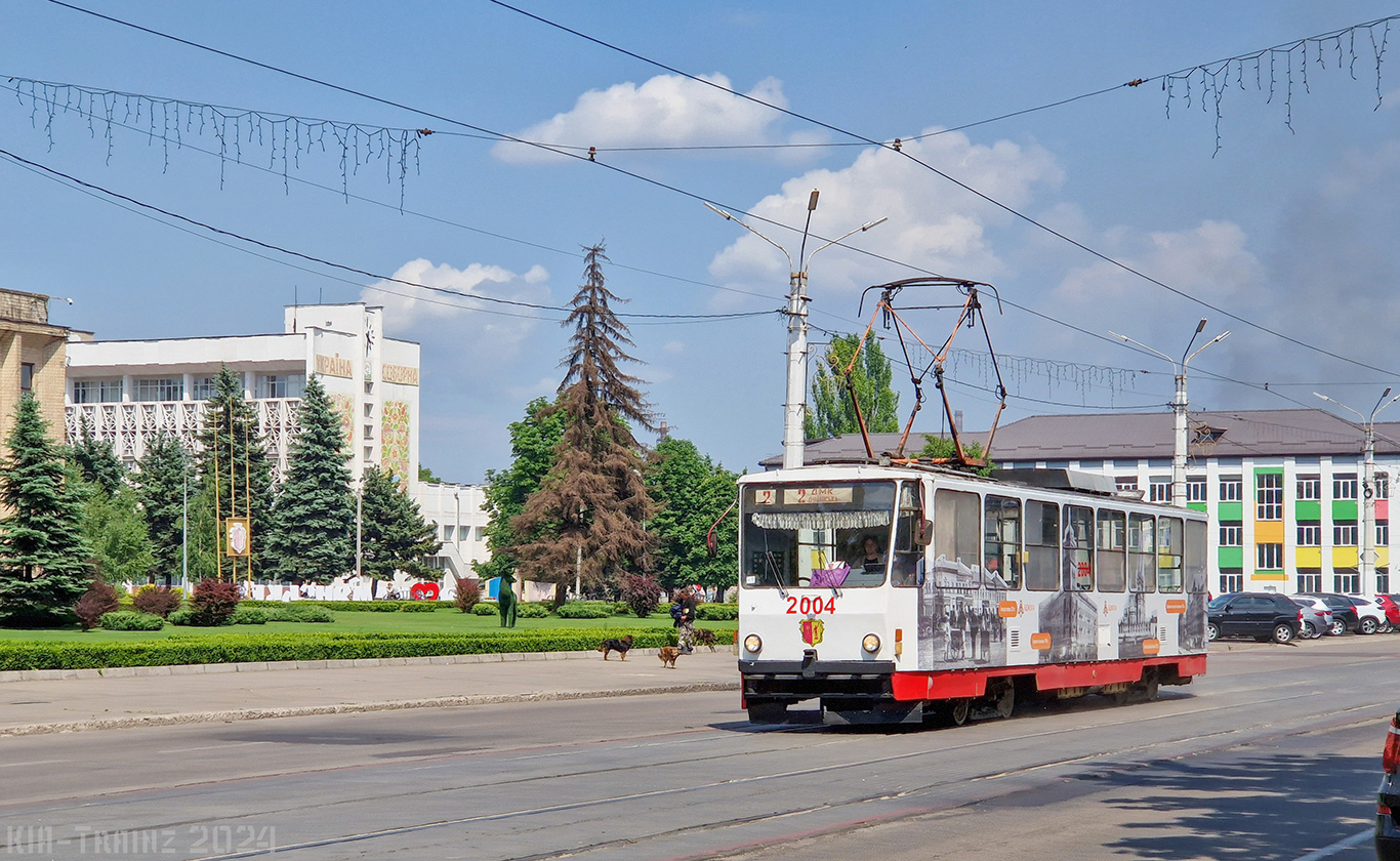Каменское, Татра-Юг Т6Б5 № 2004