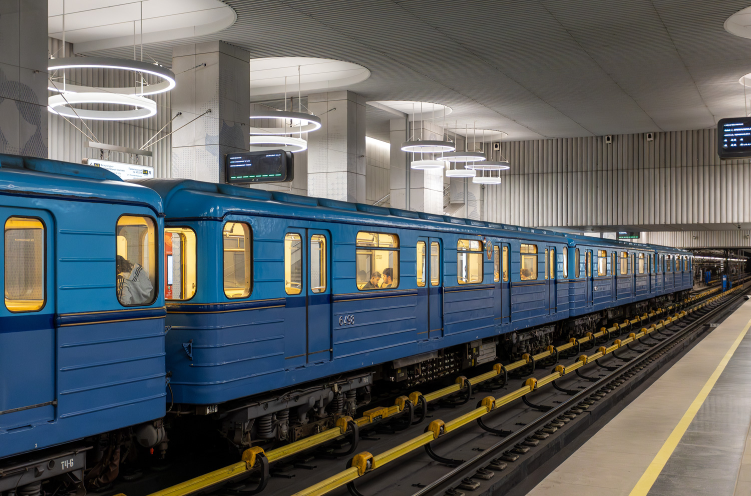 Moscow, Em-508T # 6498; Moscow — 89 year Moscow metro anniversary Parade on 18/05/2024 — 19/05/2024