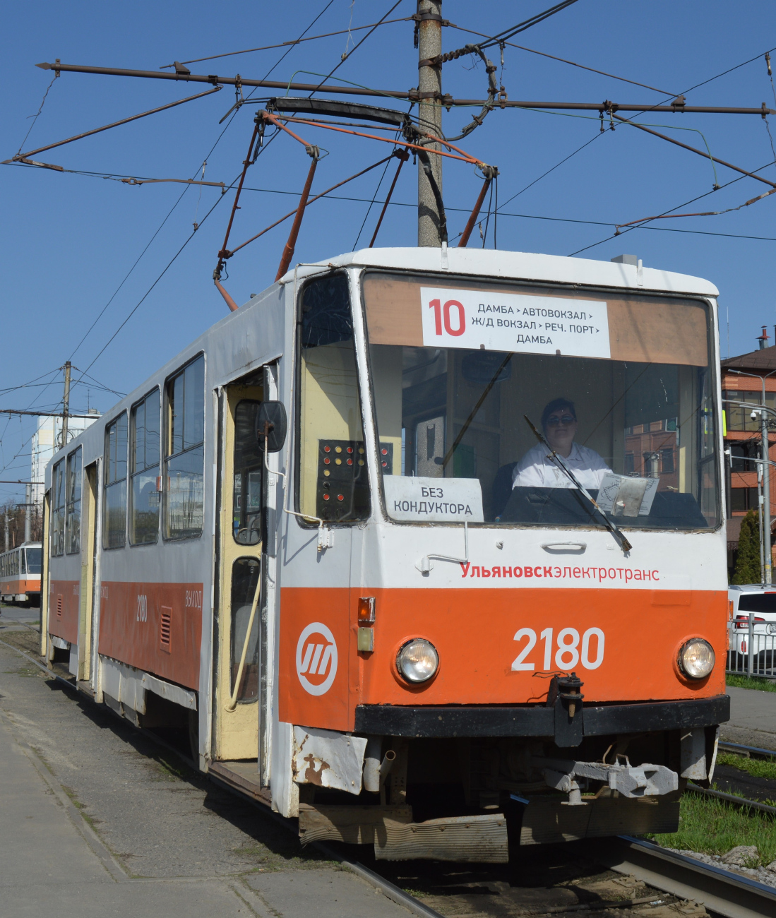 Ульяновск, Tatra T6B5SU № 2180