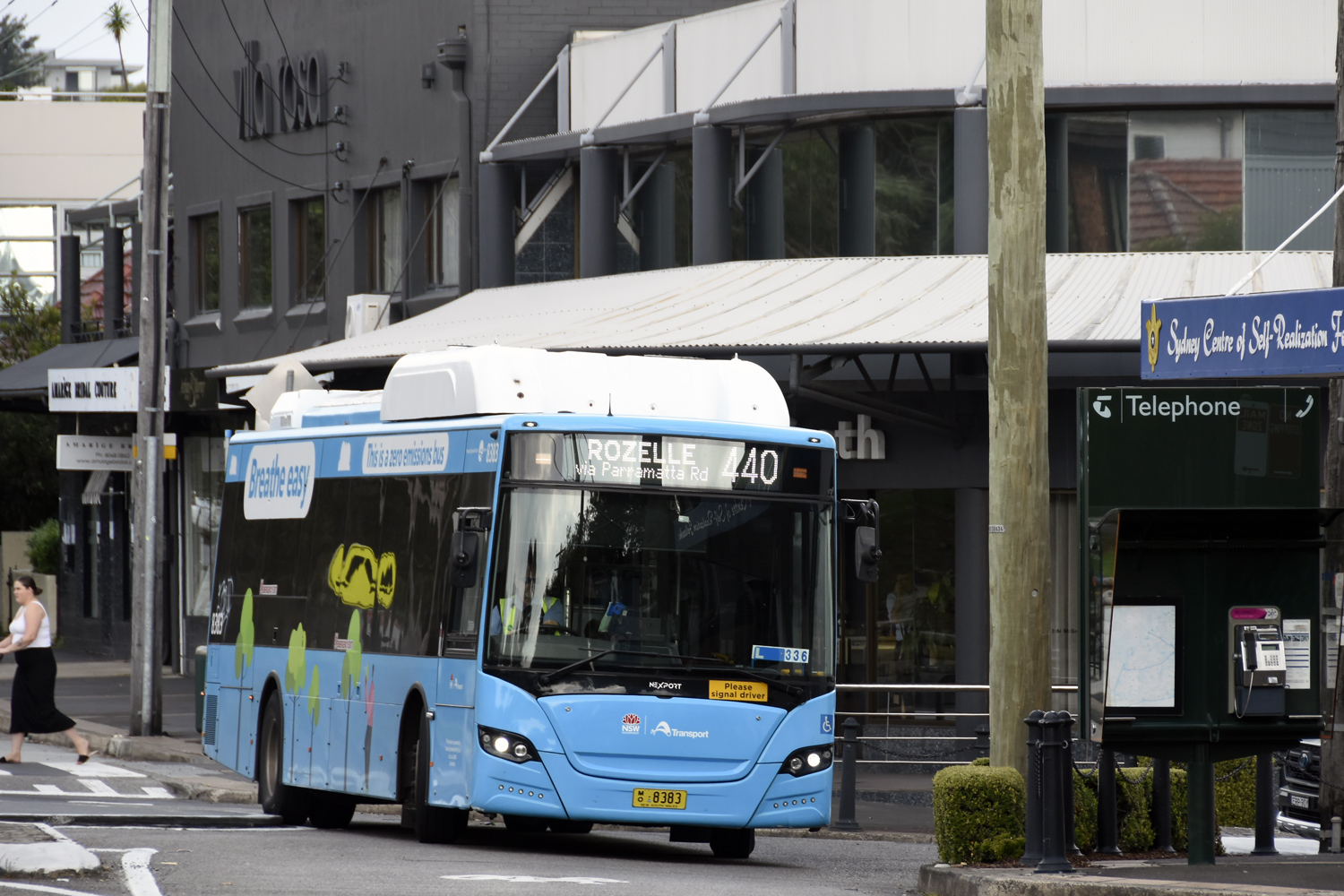 Sydney, Gemilang Eco City Bus № 8383