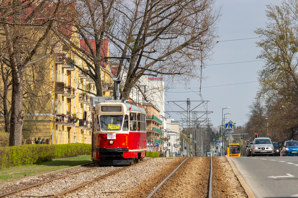 Warsaw, Konstal 13N № 407