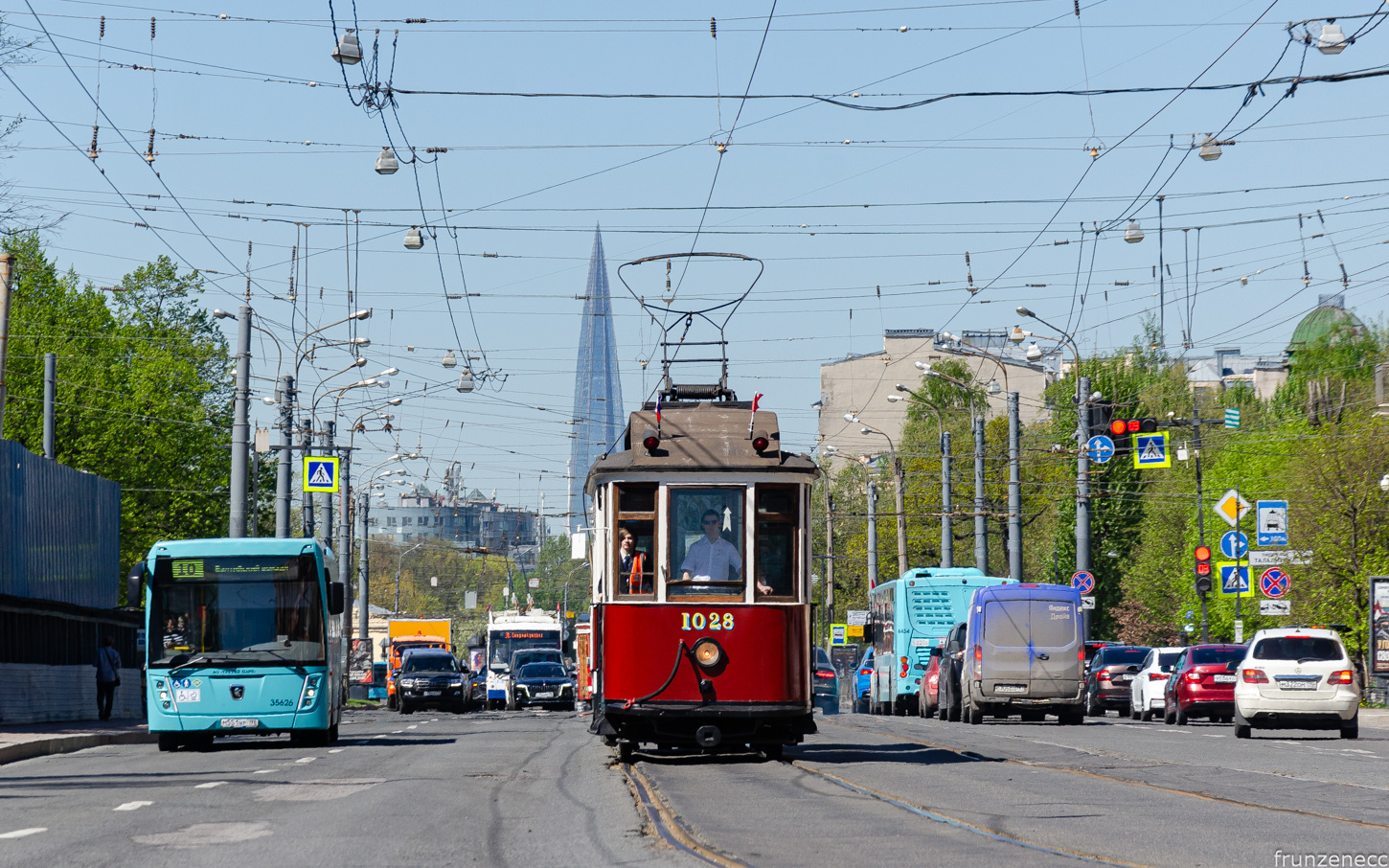 Санкт-Пецярбург, Двухосный моторный вагон № 1028; Санкт-Пецярбург — Фестиваль «SPbTransportFest — 2024» Санкт-Пецярбург, Двухосный моторный вагон № 1028; Санкт-Пецярбург — Фестиваль «SPbTransportFest — 2024»