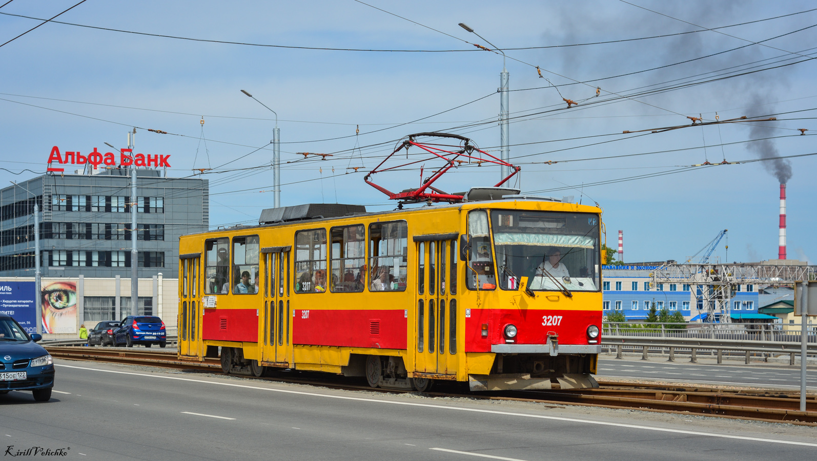 Barnaul, Tatra T6B5SU № 3207
