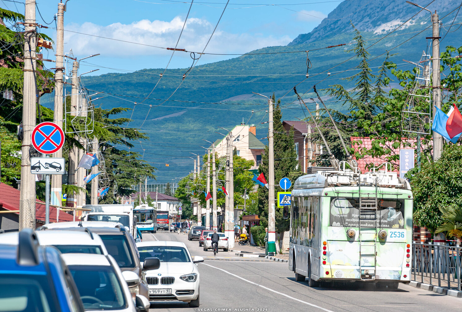 ყირიმის ტროლეიბუსი — Trolleybus lines