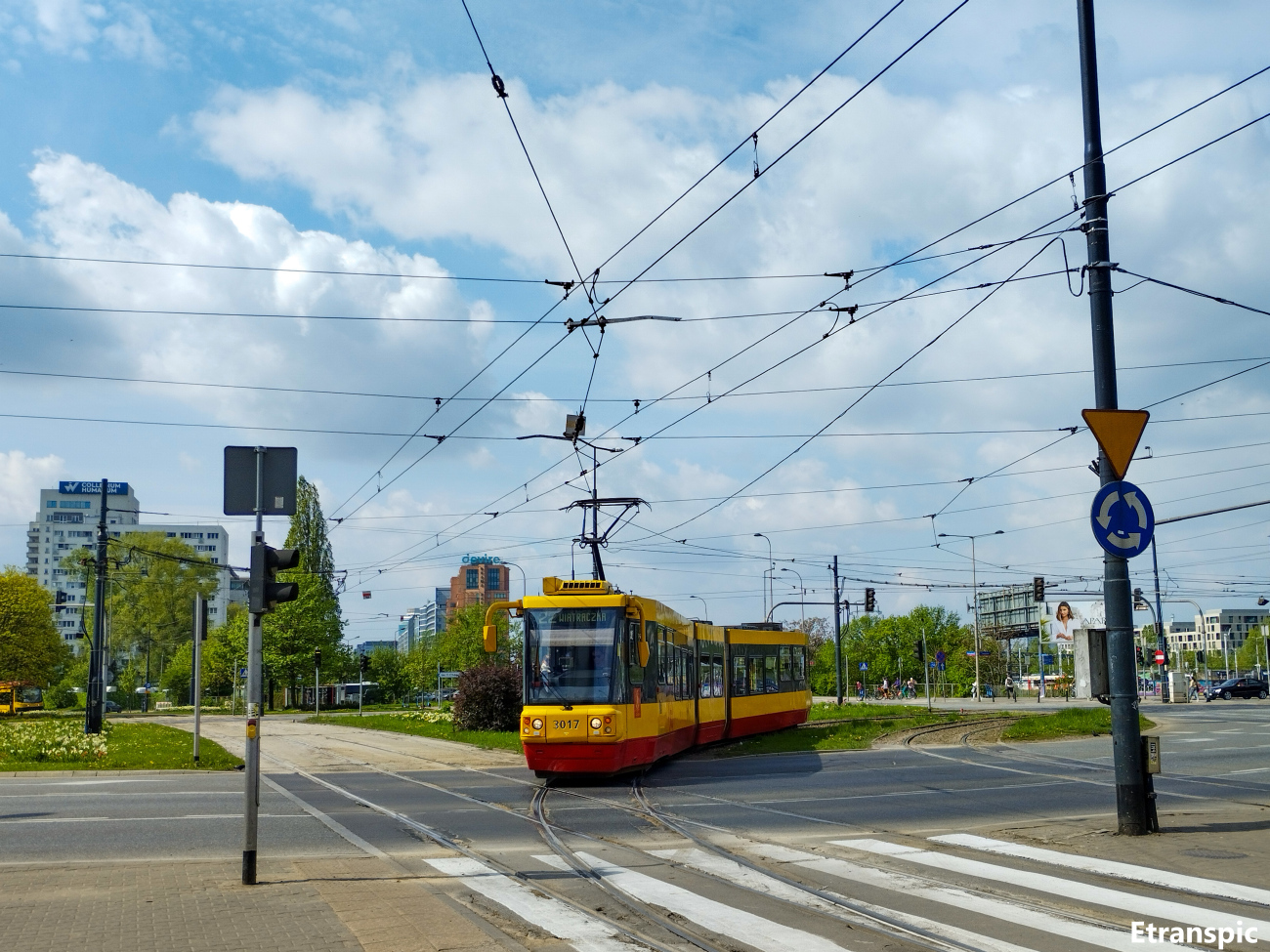 Варшава, Konstal 116Na/1 № 3017