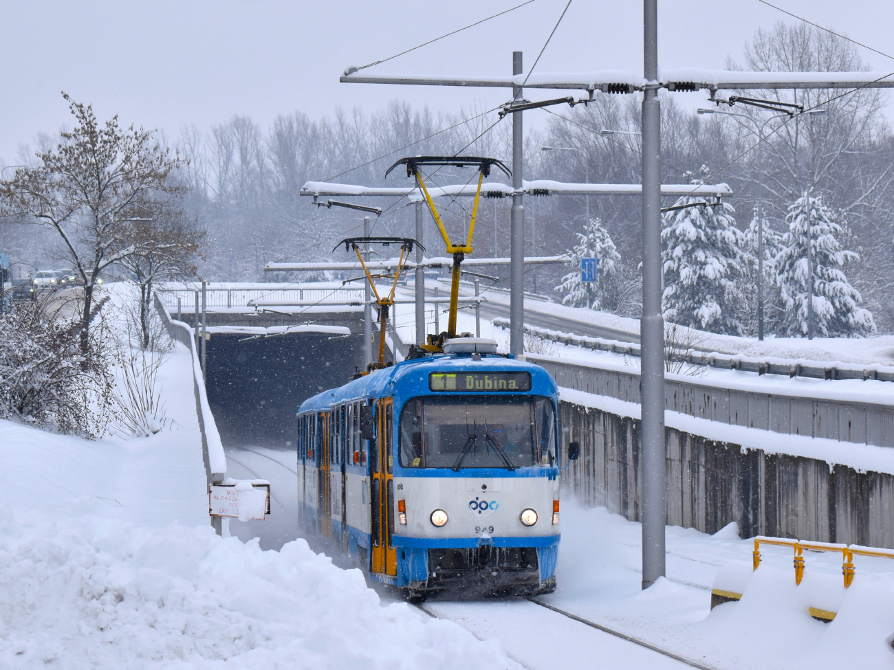 Ostrava, Tatra T3R.P — 949
