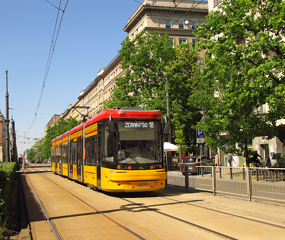 Варшава, PESA Jazz 128N № 3605