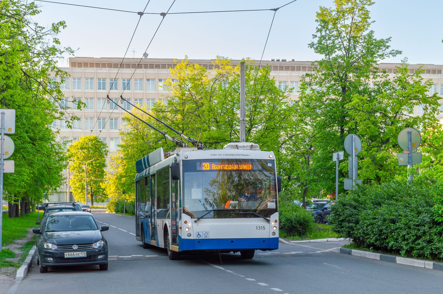 Санкт-Петербург, Тролза-5265.00 «Мегаполис» № 1315