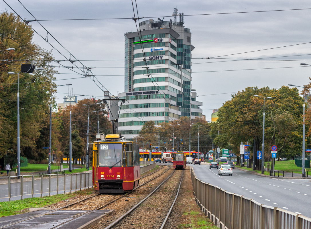 Варшава, Konstal 105Na № 1174